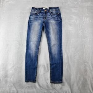 BKE Payton Jeans Womens 28 (29x29) Ankle Skinny Mid-Rise ABK1348A Blue Denim